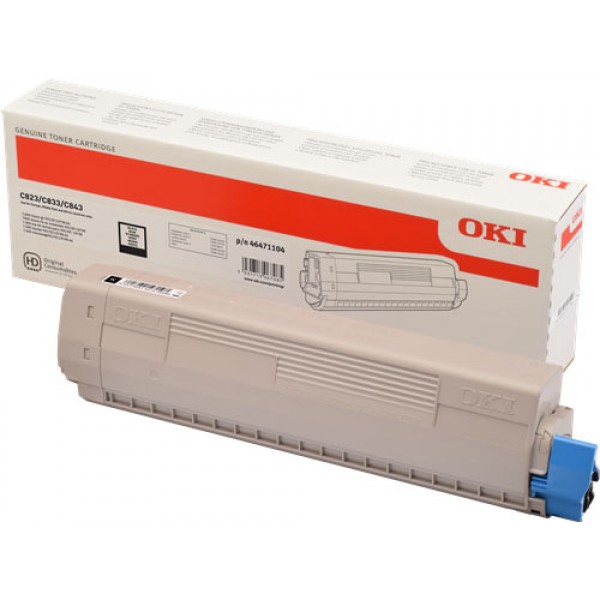 OKI Toner originale Nero 46471104