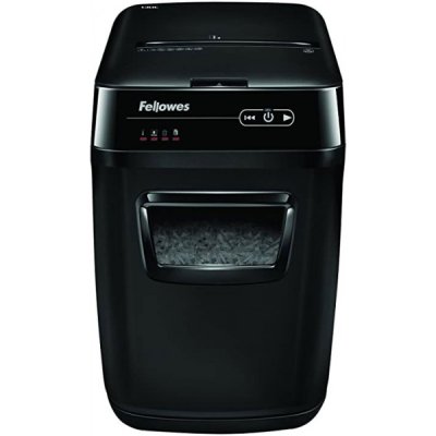FELLOWES Distruggidocumenti AutoMax 150C - taglio a frammenti 4x38mm - Nero