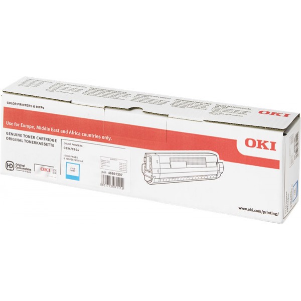 OKI toner originale Ciano 46861307