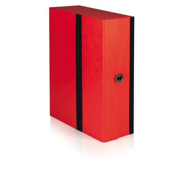 Scatola archivio colore rosso