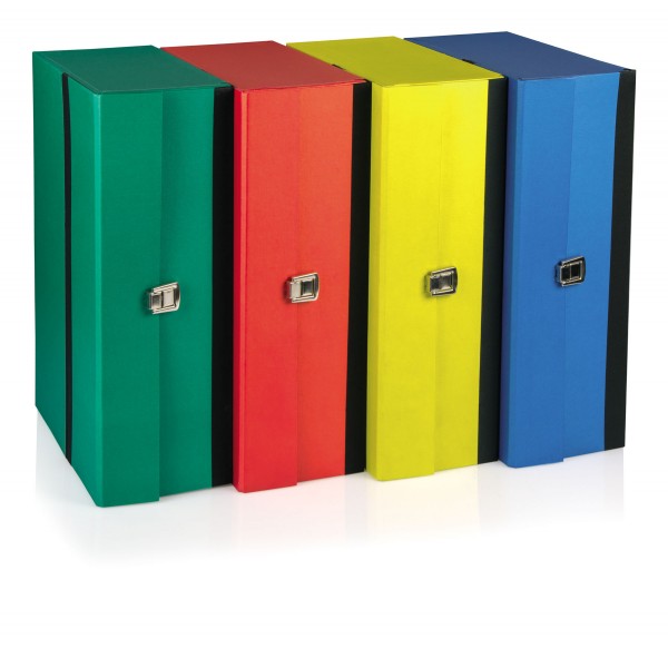 Scatola archivio colore verde