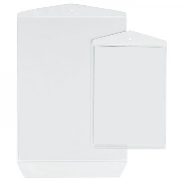 Buste porta,appendicartello avvisi a5 - 15x21cm colore trasparente