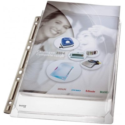 Buste forate premium expanding 22x30cm colore trasparente