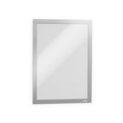 Duraframe - cornice adesiva colore argento metallizzato