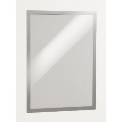 Duraframe - cornice adesiva colore argento metallizzato