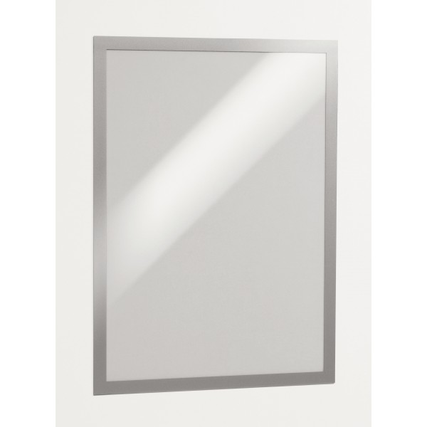 Duraframe - cornice adesiva colore argento metallizzato