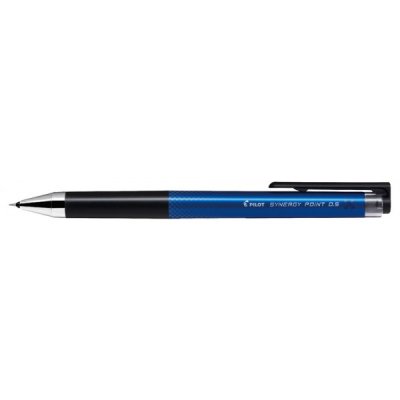 PILOT - Synergy Point Penna roller con inchiostro gel ricaricabile, grip ergonomico - punta 0,5mm - Blu