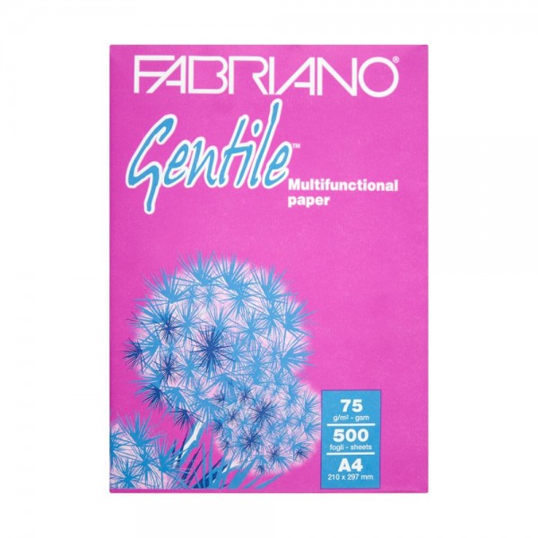 Carta per fotocopie gentile - a4 colore bianco grammatura 75gr
