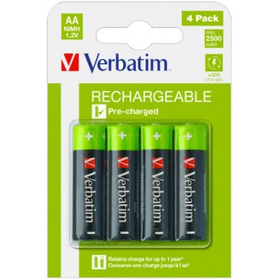 Batterie ricaricabili stilo aa 2.500mah
