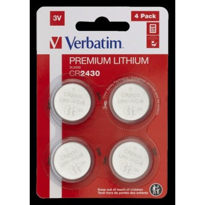 VERBATIM batteria premium al litio CR2430 3V