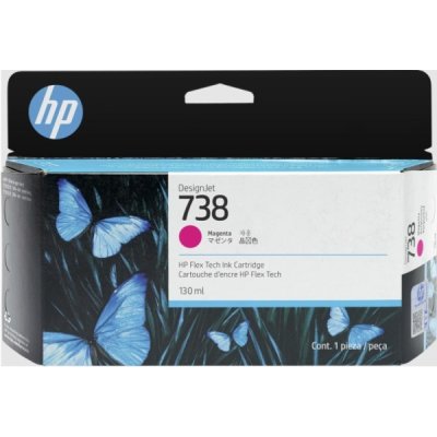 HP Cartuccia originale Magenta 738 (498N6A)