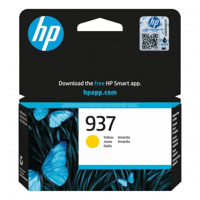 HP Cartuccia originale Giallo 937 (4S6W4NE)