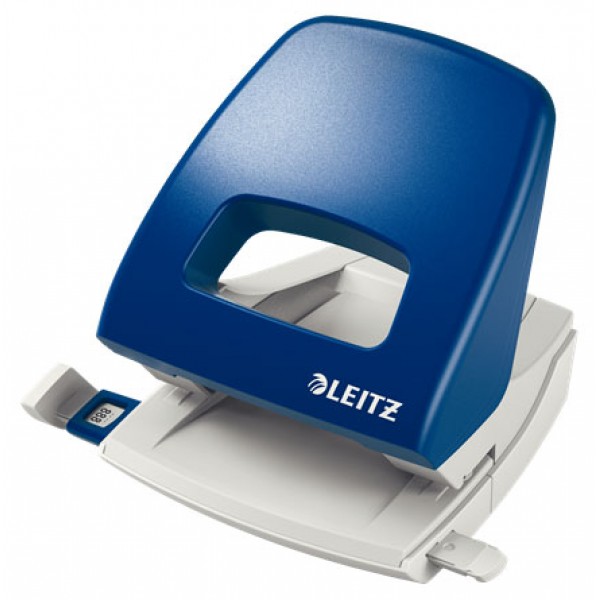 LEITZ Perforatore 2 fori in metallo ed impugnatura in plastica