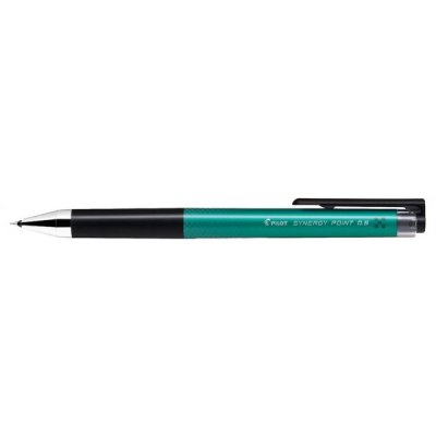 PILOT - Synergy Point Penna roller con inchiostro gel ricaricabile, grip ergonomico - punta 0,5mm - Verde