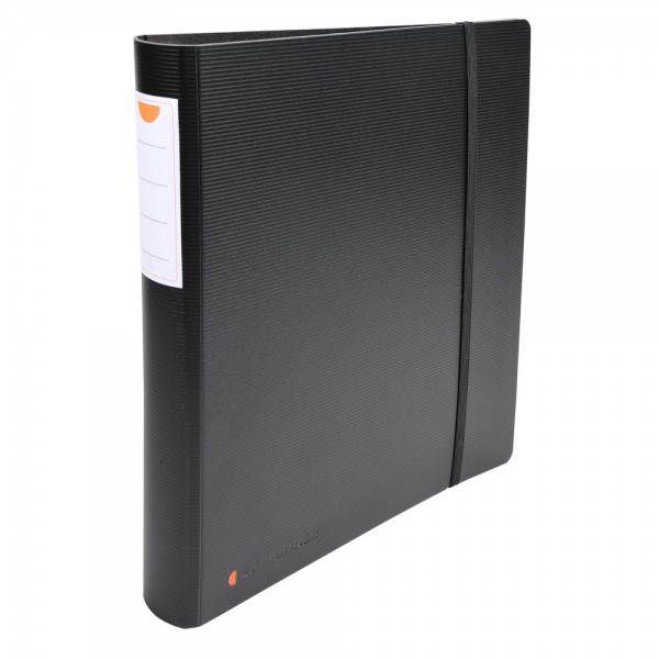 Raccoglitore exabinder 32x29cm d. 5cm nero colore nero