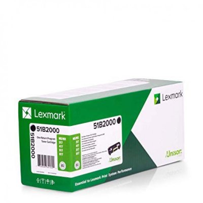 Lexmark Toner originale Nero 51B2000