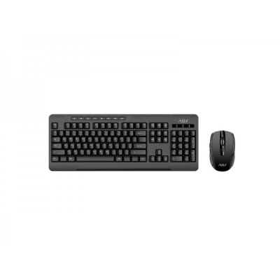 ADJ kit tastiera e mouse nero con interfaccia wireless