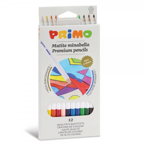 Astuccio pastelli minabella colore assortiti