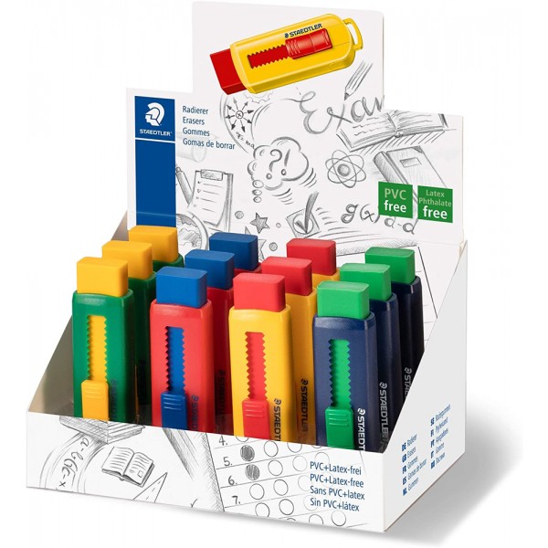 Gomma pvc free colore assortiti