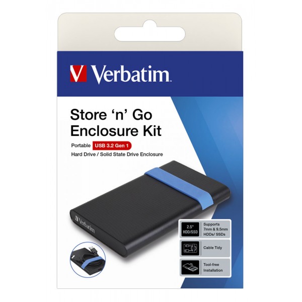 Box esterno store 'n' go per hard disk 2.5" colore nero