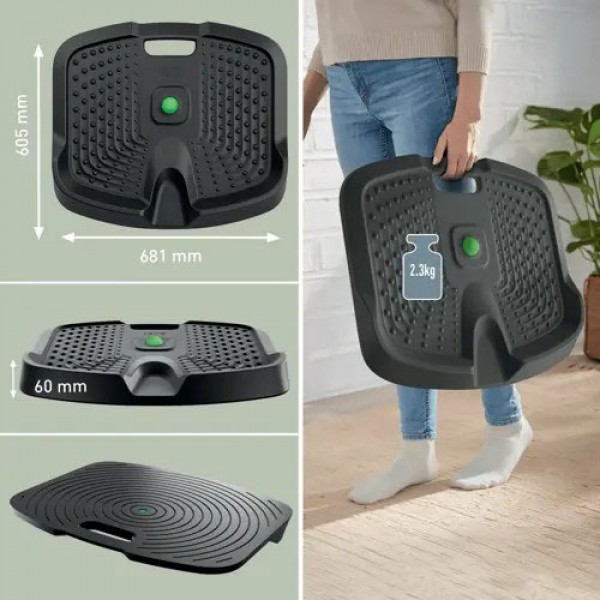 Leitz ergo active - tappetino anti-fatica colore nero