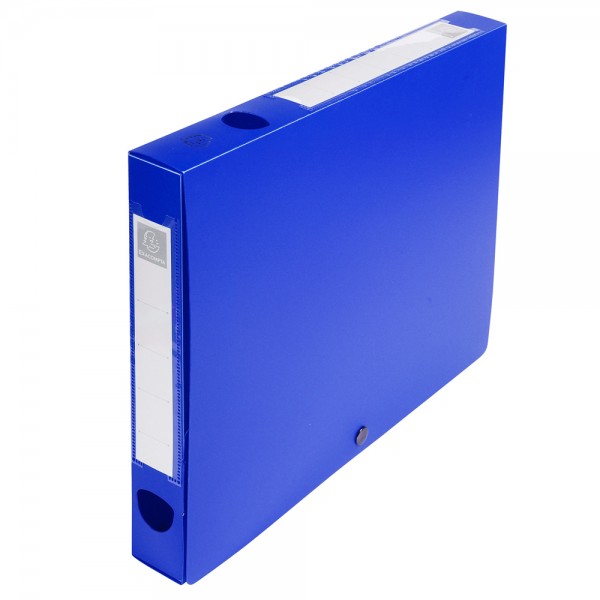 Scatola archivio colore blu