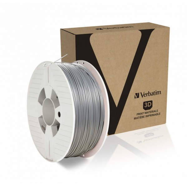 Bobina pla 1kg 1,75mm colore alluminio