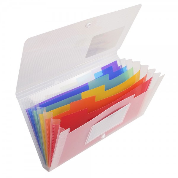 EXACOMPTA Classificatore valigetta 7 tasche 11x18cm