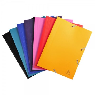 Cartellina con elastico colore assortiti