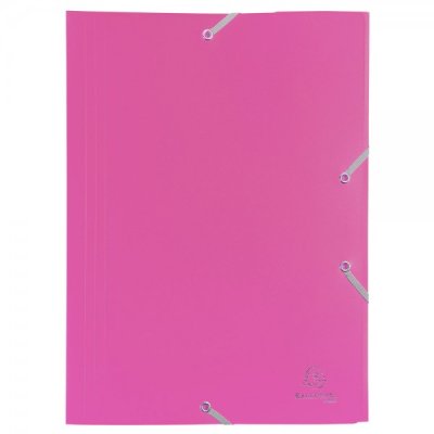Cartellina con elastico colore fucsia