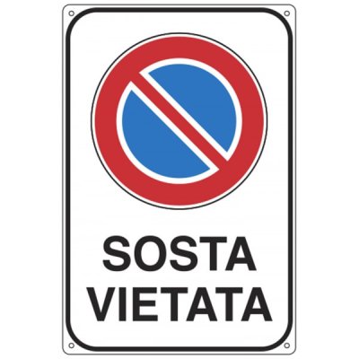 Cartello "sosta vietata"