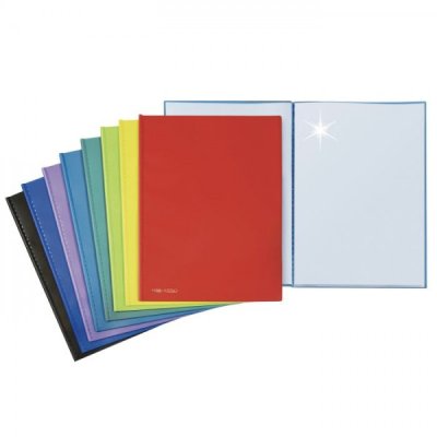 Portalistini asso, 25 buste 22x30cm colore assortiti