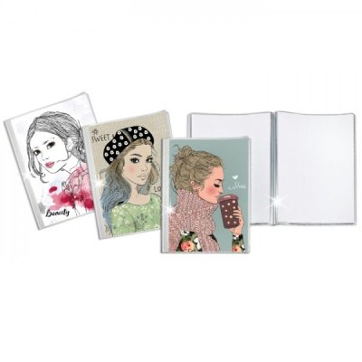Portalistini personalizzabili ace ritratti, 20 buste 22x30cm colore assortiti