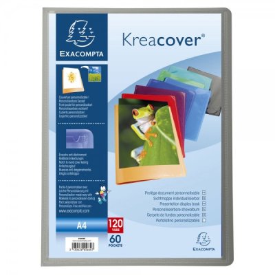 Portalistini personalizzabile krea cover, 60 buste 24x32cm colore assortiti