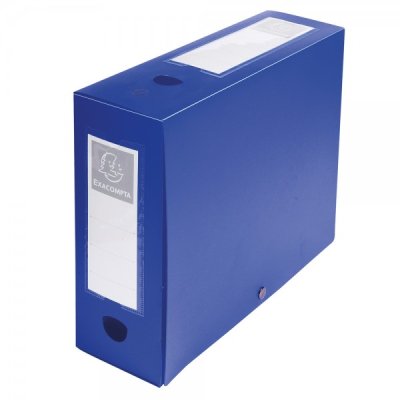 Scatola archivio colore blu