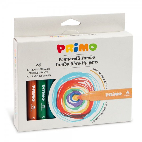 Astuccio pennarelli jumbo superlavabili colore assortiti