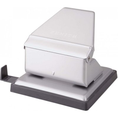 788 - perforatore 2 fori colore alluminio