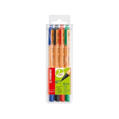 Green point - penna punta in fibra colore assortiti tipo punta conica