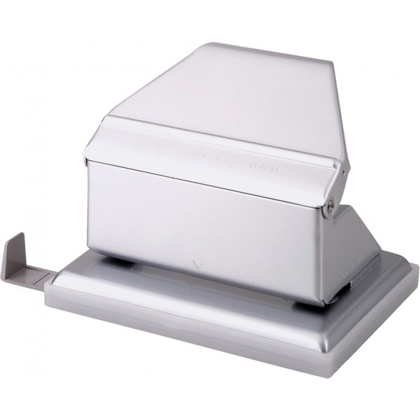 888 - perforatore 2 fori colore alluminio