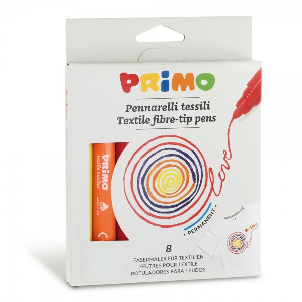 Astuccio pennarelli per tessuto colore assortiti