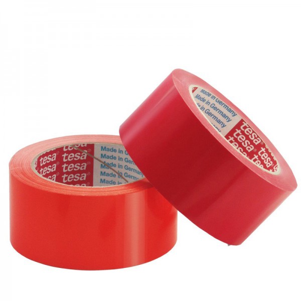 Nastro filmico per imballaggio colore rosso