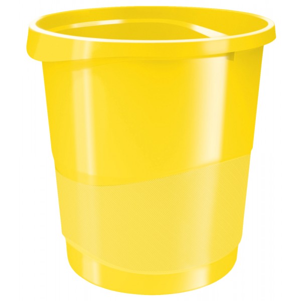 Europost - cestino gettacarte colore giallo