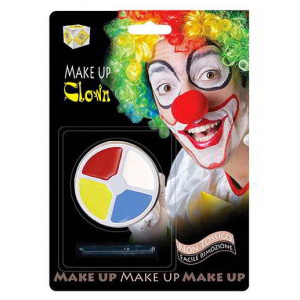 Make up clown- ombretti per trucco colore assortiti