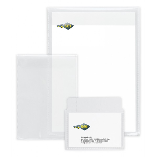 Buste a sacco soft p 22x30cm colore trasparente