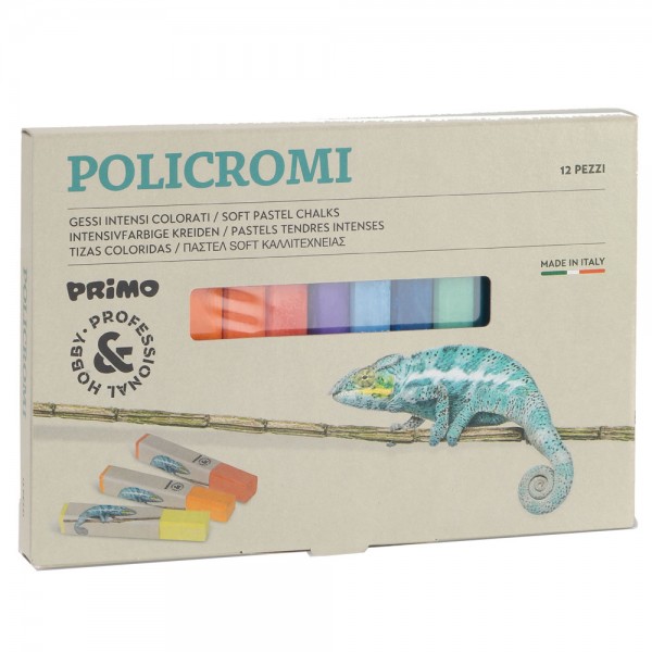 Gessi policromi quadrati colore assortiti