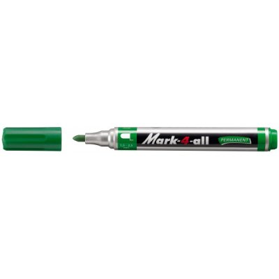 Mark 4 all - marcatore permanente colore verde tipo punta tonda