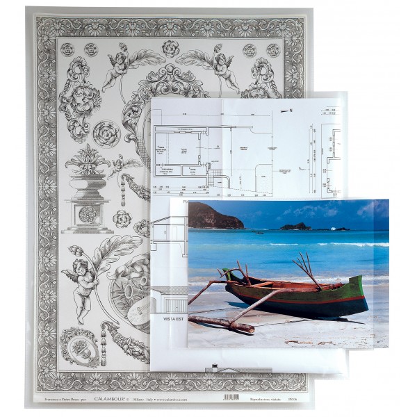 Buste a sacco soft 35x50cm colore trasparente