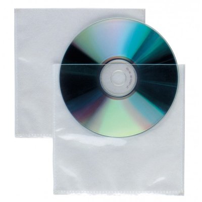 SEI 500 buste per CD/DVD in polipropilene liscio