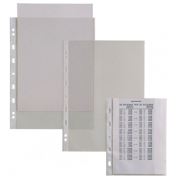 Buste forate a l atla a,buccia 22x30cm colore trasparente