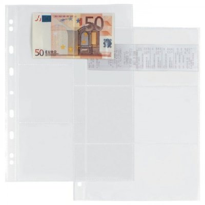 Buste forate atla 6 s a4 - 21x29,7cm colore trasparente